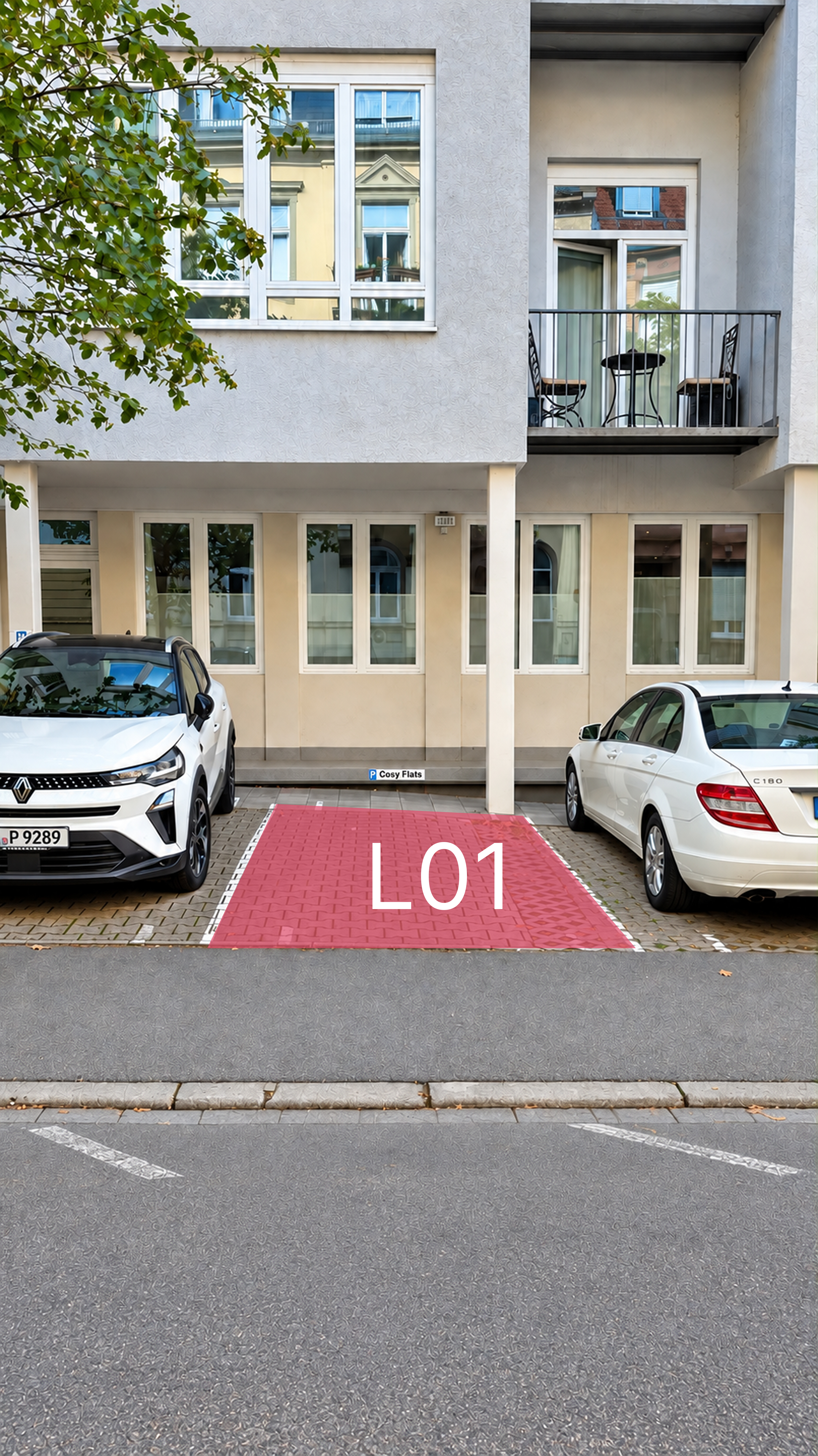 Parkplatz L02 – Ansicht 1